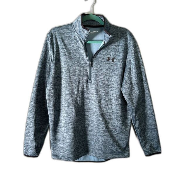 NWT Under Armour loose 1/4 zip men's green pullover running jacket size small - Picture 1 of 4
